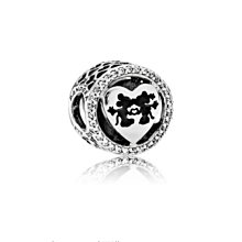 迪士尼米奇米妮愛心毛球造型鑰匙圈鎖圈掛飾 722592/722615【小品館】 歷史價格詳細信息