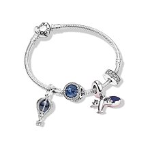 PANDORA 潘朵拉s925純銀手鏈女粉紅色熱氣球手鐲串珠七夕送情人節高端禮物-雙喜生活館 歷史價格詳細信息