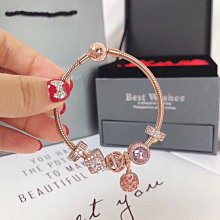 【優選】玫瑰金紅色愛心手鍊女純銀韓版小眾ins心形閨蜜手環輕奢百搭手飾 歷史價格詳細信息