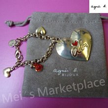 【二手真品】agnes b.皮包吊飾 歷史價格詳細信息