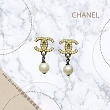 【哈極品】二手品《CHANEL 香奈兒經典滿鑽LOGO 勝利V造型項鍊 長鍊》 歷史價格詳細信息