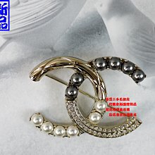 CHANEL 藍黑色大雙C羊皮雙色雙蓋雙夾層三用口蓋包 歷史價格詳細信息