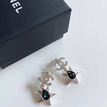 CHANEL新款星星金屬LOGO菱格紋小羊皮翻蓋卡片夾(黑色) 歷史價格詳細信息