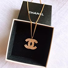 Chanel vintage香奈兒復古金黃色經典菱格紋coco包造形cc標誌古董墜飾 加鏈子項鍊改胸針 歷史價格詳細信息