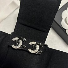 【翰貝格名牌館】全新真品 CHANEL 水鑽 鑲嵌 字母 淡金 可調節 鎖骨鍊 項鍊 歷史價格詳細信息
