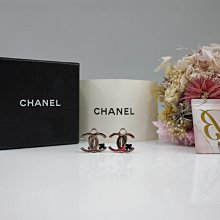 優買二手精品名牌店 CHANEL 金色 金屬 菱格紋 雙c logo 水鑽 雙面 立體 別針 胸針 墬子 項鍊 全新商品 歷史價格詳細信息