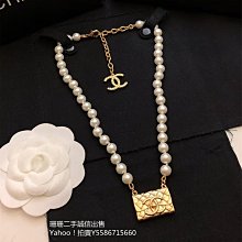 二手正品 CHANEL 香奈兒 珍珠 雙C 耳釘 耳環 歷史價格詳細信息