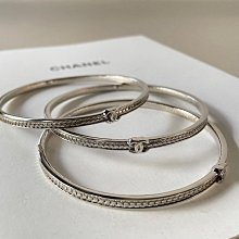 【翰貝格名牌館】S 全新真品 Chanel 彩鑽 LOGO 雙C 胸針 別針 AB9887 歷史價格詳細信息