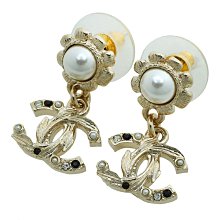 CHANEL 香奈兒 超美 菱格紋 素面 淡金色 大LOGO 造型 二手 戒指 歷史價格詳細信息