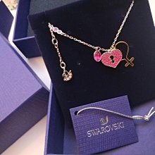 //四折出清//原價5990元  附盒（現貨正品）Swarovski 全新正品 五彩不規則水滴造型項鏈 歷史價格詳細信息
