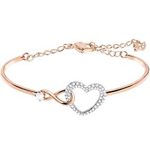 Swarovski 施華洛世奇 愛心手鍊 手環 水晶水鑽 9新 歷史價格詳細信息