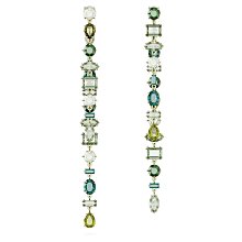 SWAROVSKI 施華洛世奇 Gema 耳釘粉紅色, 鍍白金色 歷史價格詳細信息
