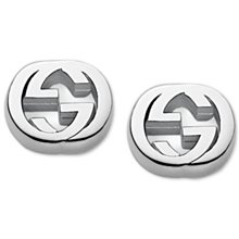 Coco小舖 GUCCI Sterling Silver "Britt" Earrings 雙G 純銀耳環 價格比較,價格查詢,歷史價格詳細信息