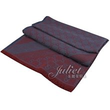 GUCCI 281942 經典雙G緹花LOGO羊毛絲綢披肩圍巾.深灰 歷史價格詳細信息