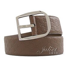 GUCCI Guccissima GG 帆布牛皮飾邊後背包(咖啡色) 449906 KY9NN 9873 歷史價格詳細信息