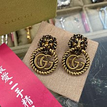 ☆最愛二手精品☆ GUCCI 全新卡其色拼咖啡色GG LOGO 流蘇羊毛披肩 C1595 674275披巾 歷史價格詳細信息
