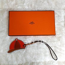 附購證【巴黎王子1號店】《Hermes 愛馬仕》Bag Charm 棒球帽皮革吊飾 (橘色+駝色+棕色) ~ 現貨 價格比較,價格查詢,歷史價格詳細信息