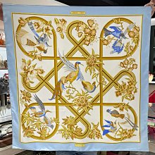 ⭐ 香榭屋精品店 ⭐ HERMES 酒紅色拼藍白色皮帶圖騰喀什米爾羊毛混絲長圍巾 180CM (XC1526) 全新商品 歷史價格詳細信息