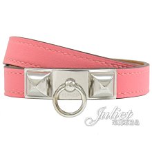全新品 Hermes 經典必收 小Q Finesse 白金 鑽石手鏈 日本 愛馬仕購入 全配 擦拭布 貴金屬保證書 收據 970,000日元購入 歷史價格詳細信息