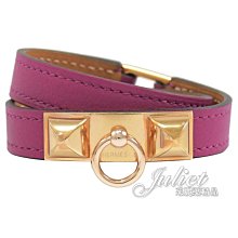 Hermes double tour kelly 全新黑色 銀扣 雙圈皮手環 歷史價格詳細信息