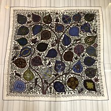 ＊金選名店＊HERMES＊愛馬仕＊喀什米爾大圍巾 黃/棕  130*30 編號2 歷史價格詳細信息