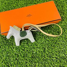 【翰貝格名牌館】全新真品 Hermes Rodeo Pegase PM 櫻花粉/茶色/奶油白 小型 飛馬 吊飾 預購 歷史價格詳細信息