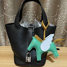 【翰貝格名牌館】全新真品 Hermes Rodeo Pegase PM 櫻花粉/茶色/奶油白 小型 飛馬 吊飾 預購 歷史價格詳細信息