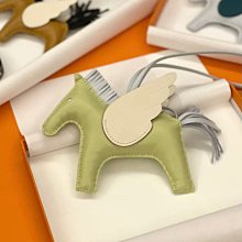 【翰貝格名牌館】全新真品 Hermes Rodeo Pegase PM 櫻花粉/茶色/奶油白 小型 飛馬 吊飾 預購 歷史價格詳細信息