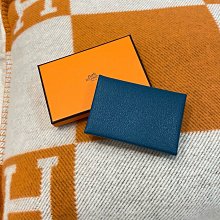 Hermes Calvi Duo Leather Card Case Veau Epsom 662698 歷史價格詳細信息
