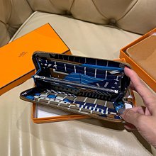 HERMES Silk In Compact EPSOM 小牛皮拉鍊絲巾短夾(0E 德州粉) 歷史價格詳細信息