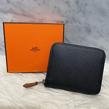 HERMES Silk In Compact EPSOM 小牛皮拉鍊絲巾短夾(0E 德州粉) 歷史價格詳細信息