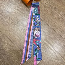 愛馬仕Grand Theatre Nouveau shawl動物畫廊 140喀什米爾與真絲混紡方巾(白色/粉色/淡黃色) 歷史價格詳細信息