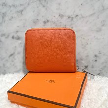 【翰貝格名牌館】全新真品 HERMES Silk in GOLD 金棕 Ep皮 粉紅 愛心 藍斑馬紋 絲巾 拉鍊 長夾 歷史價格詳細信息