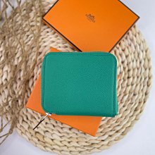 【翰貝格名牌館】全新真品 HERMES 新款 Calvi Duo 愛馬仕橘 Epsom 零錢袋 卡片夾 現貨 歷史價格詳細信息