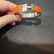 【HERMES】Clic H LOGO琺瑯 PM 細版手環(黑X玫瑰金H700001F-NOIR-ROSE) 歷史價格詳細信息
