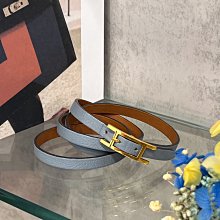 【哈極品】美品《Hermes 白咖雙面 銀H頭 72公分皮帶/腰帶27-29腰》 歷史價格詳細信息