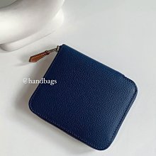 HERMES Silk In Compact EPSOM 小牛皮拉鍊絲巾短夾(0E 德州粉) 歷史價格詳細信息