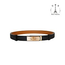 Hermes 愛馬仕 Kelly 玫瑰金釦 大象灰皮帶 ???? 歷史價格詳細信息