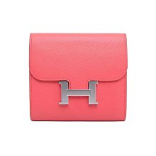 Hermes Rose Eglantine Light Pink Cherry Blossom Calvi Card Case Business Holder 歷史價格詳細信息