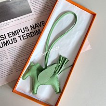 【翰貝格名牌館】全新真品 Hermes Rodeo Pegase PM 櫻花粉/茶色/奶油白 小型 飛馬 吊飾 預購 歷史價格詳細信息