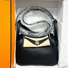 HERMES Mini Roulis 18 小牛皮翻蓋斜背包.白/淡金 歷史價格詳細信息