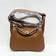 HERMES Mini Lindy Bag 銀釦兩用包.錦葵紫 18cm 歷史價格詳細信息