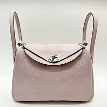 愛馬仕Hermes Lindy26 8F錫器灰 Z刻 Evercolor皮銀扣 99新帶票 好成色 現貨好 歷史價格詳細信息