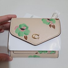 Coach 專櫃 真皮  緹花LOGO織紋拼接皮革 側背包 肩背包 二手 歷史價格詳細信息