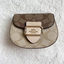 COACH 小廢包手提包禮盒組 聖誕限定滿版logo冰川白贈原廠紙袋 歷史價格詳細信息