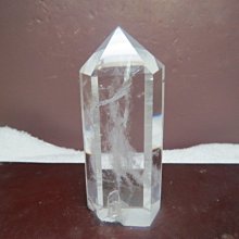 【競礦網】巴西純天然3A清料白水晶柱132公克(AA37)(親民價、便宜賣、限量一件)原價700元 歷史價格詳細信息