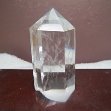 【競礦網】巴西純天然3A清料白水晶柱132公克(AA37)(親民價、便宜賣、限量一件)原價700元 歷史價格詳細信息