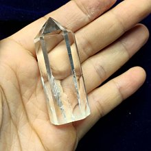 *#永續國際珠寶#**天然單頭尖白水晶柱. 重量:29.2 g.  45*23*19mm.  [w000147 歷史價格詳細信息