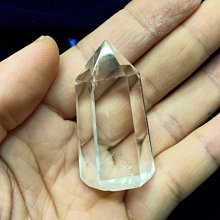 *#永續國際珠寶#**天然單頭尖白水晶柱. 重量:29.2 g.  45*23*19mm.  [w000147 歷史價格詳細信息