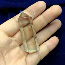 *#永續國際珠寶#**天然單頭尖白水晶柱. 重量:29.2 g.  45*23*19mm.  [w000147 歷史價格詳細信息